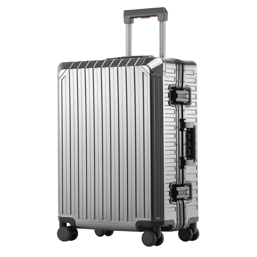 ALUMINUM CARRY-ON SUITCASE GUNMETAL