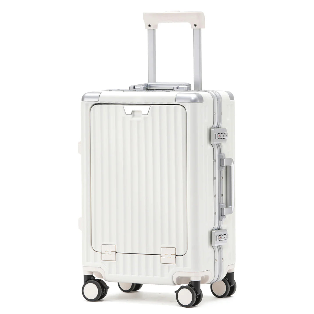 SMART SERIES LARGE SUITCASE WHITE