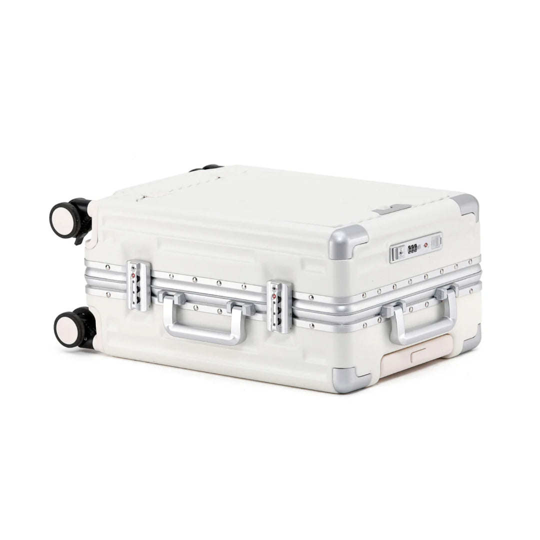 SMART SERIES LARGE SUITCASE WHITE