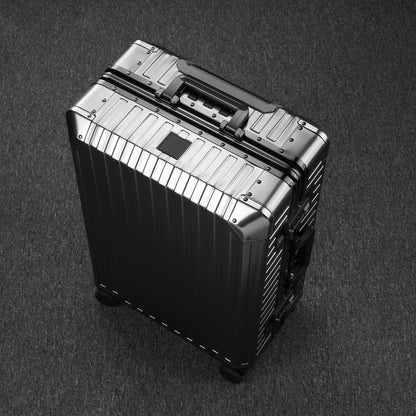 ALUMINUM CARRY-ON SUITCASE GUNMETAL