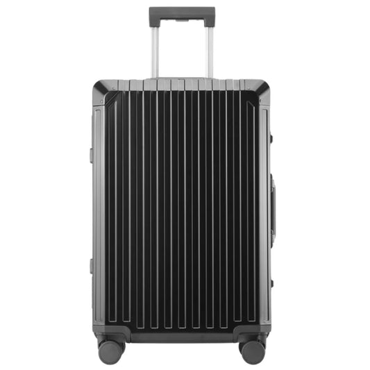 ALUMINUM CARRY-ON SUITCASE BLACK