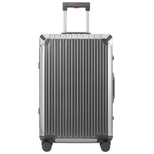 ALUMINUM CARRY-ON SUITCASE GUNMETAL