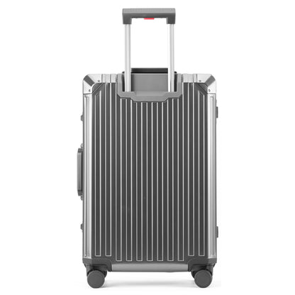 ALUMINUM CARRY-ON SUITCASE GUNMETAL